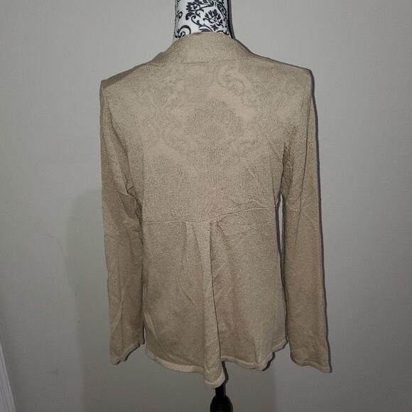 White stag women's medium cardigan. The color is labeled as brown stone. - Picture 4 of 8